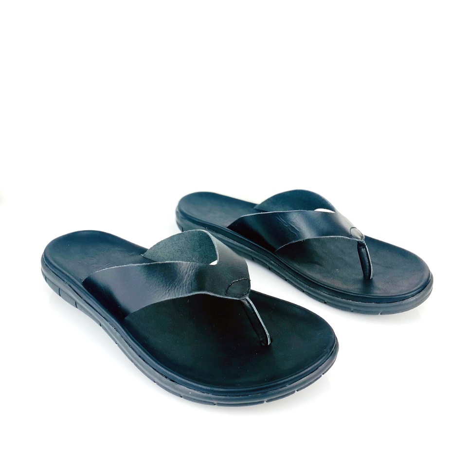 PS kian Sandal Pria Kulit Asli sandal jepit sandal slop sandal pria