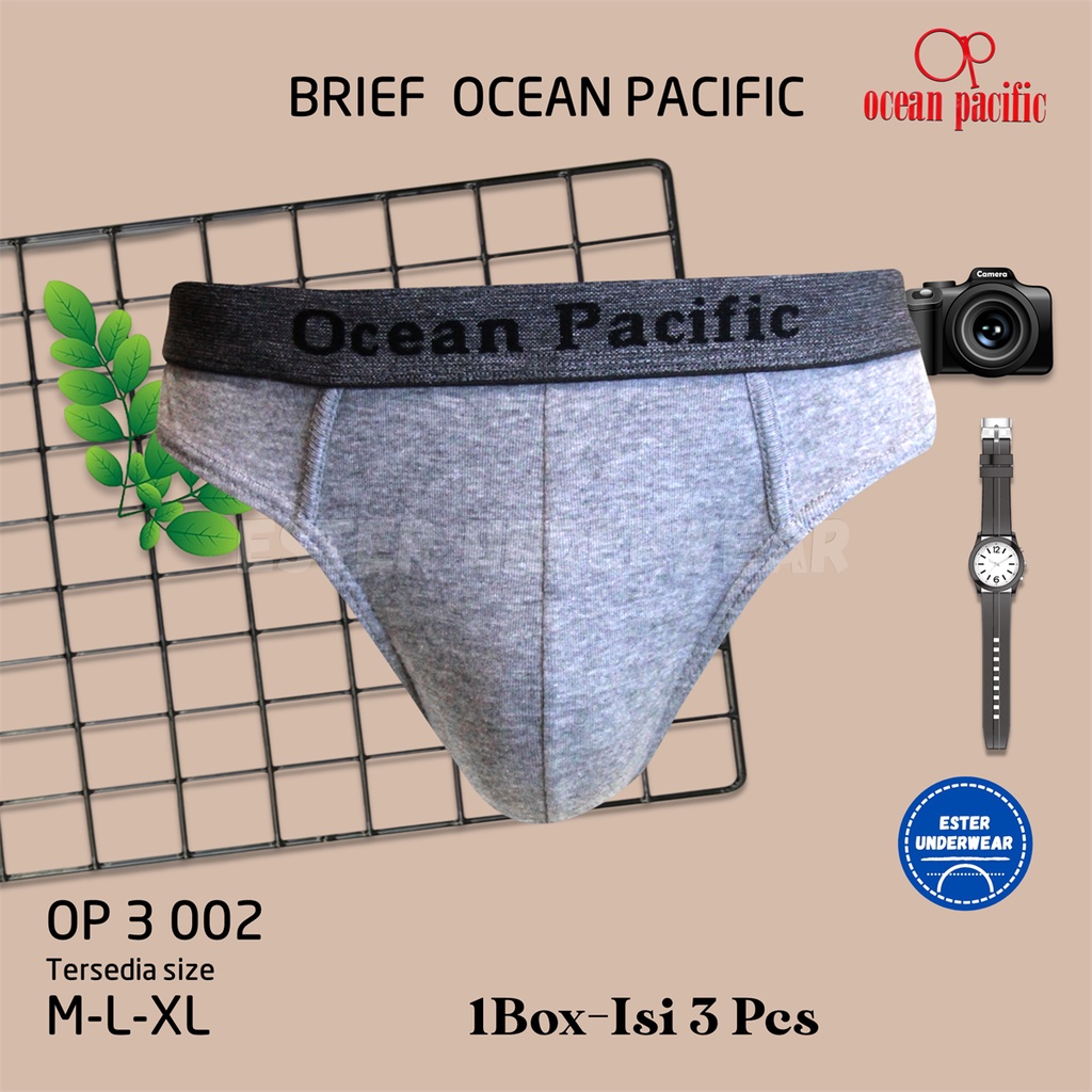 CD PRIA OCEAN PACIFIC OP 002 ISI 3PCS