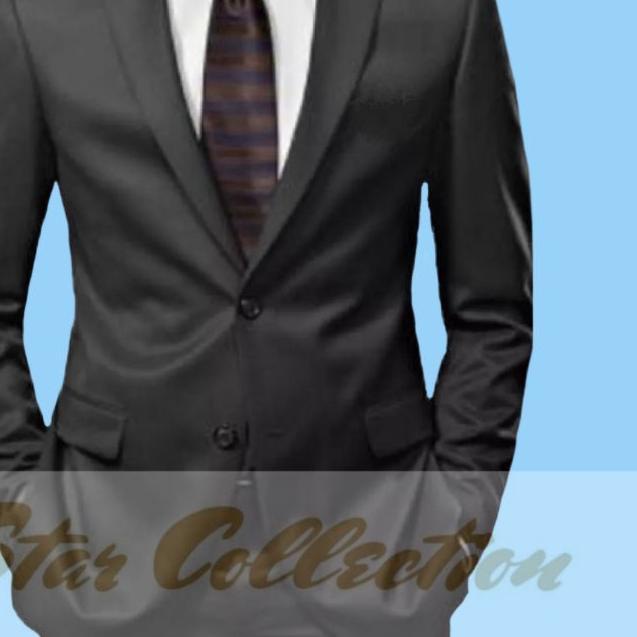 ➤ Jas blazer pria almamater jas hitam jas formal jas Korea jas hitam jas jumbo jas sekolah ☁