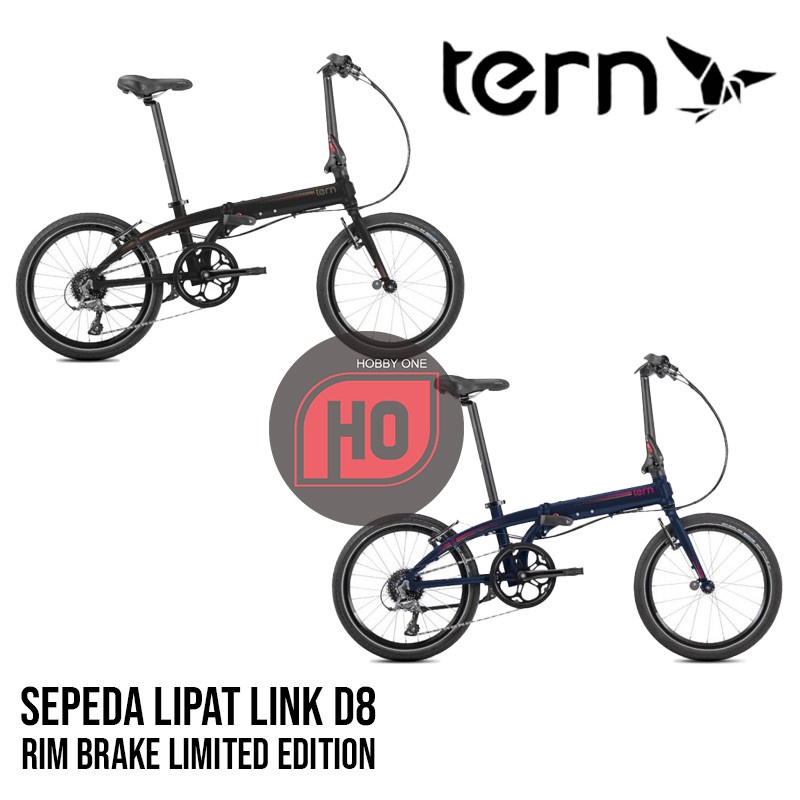 TERN LINK D8 Folding Bike Rim Brake Limited Edition - Sepeda Lipat