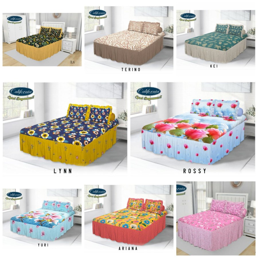 SPREI CALIFORNIA RUMBAI 180 X 200