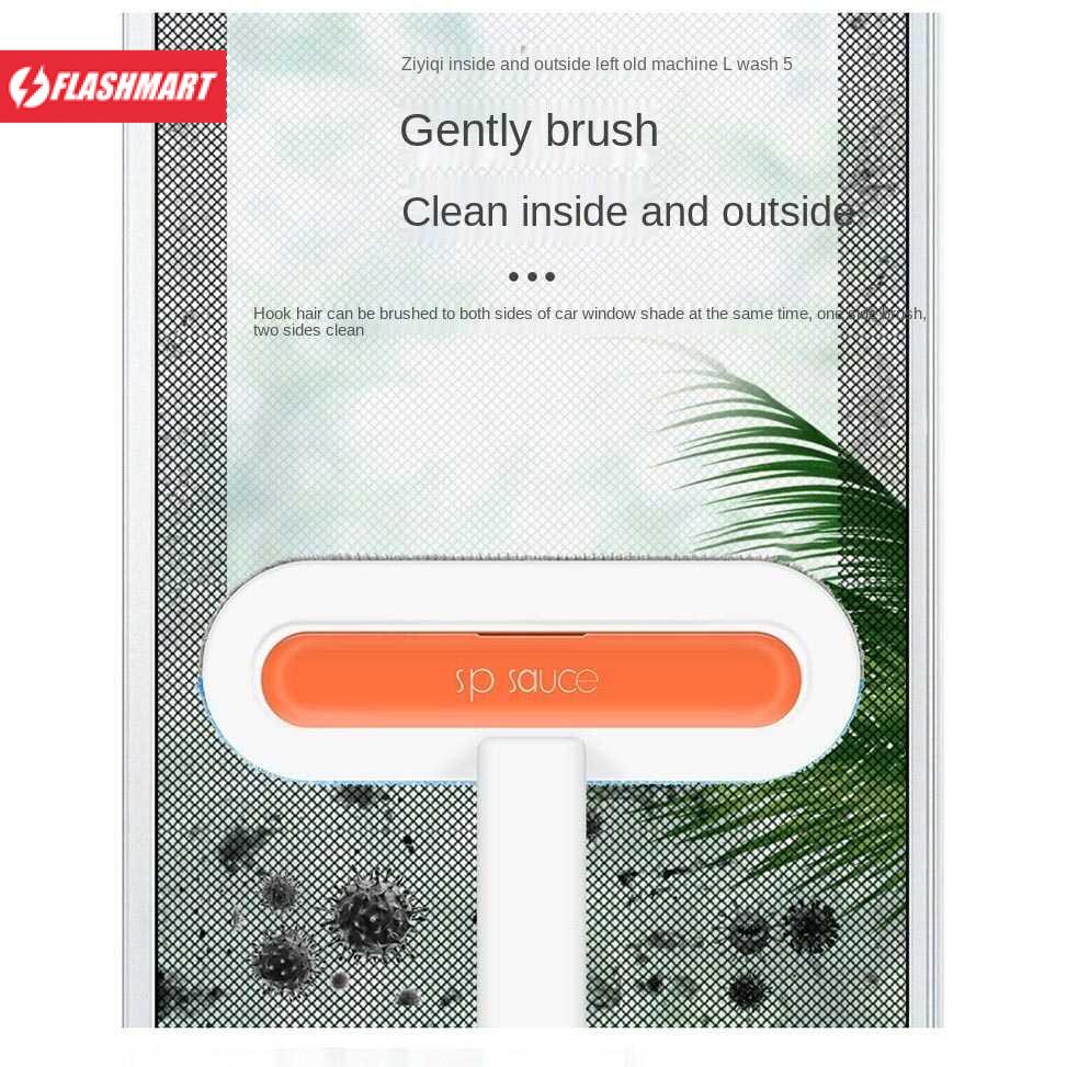 Flashmart Sikat Pembersih Jendela Two-way Screen Windows Brush - H-3319