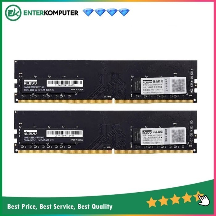 Klevv Ddr4 Value Series Pc21300 2666Mhz 8Gb (2X4Gb) / Ram Ddr4 8Gb