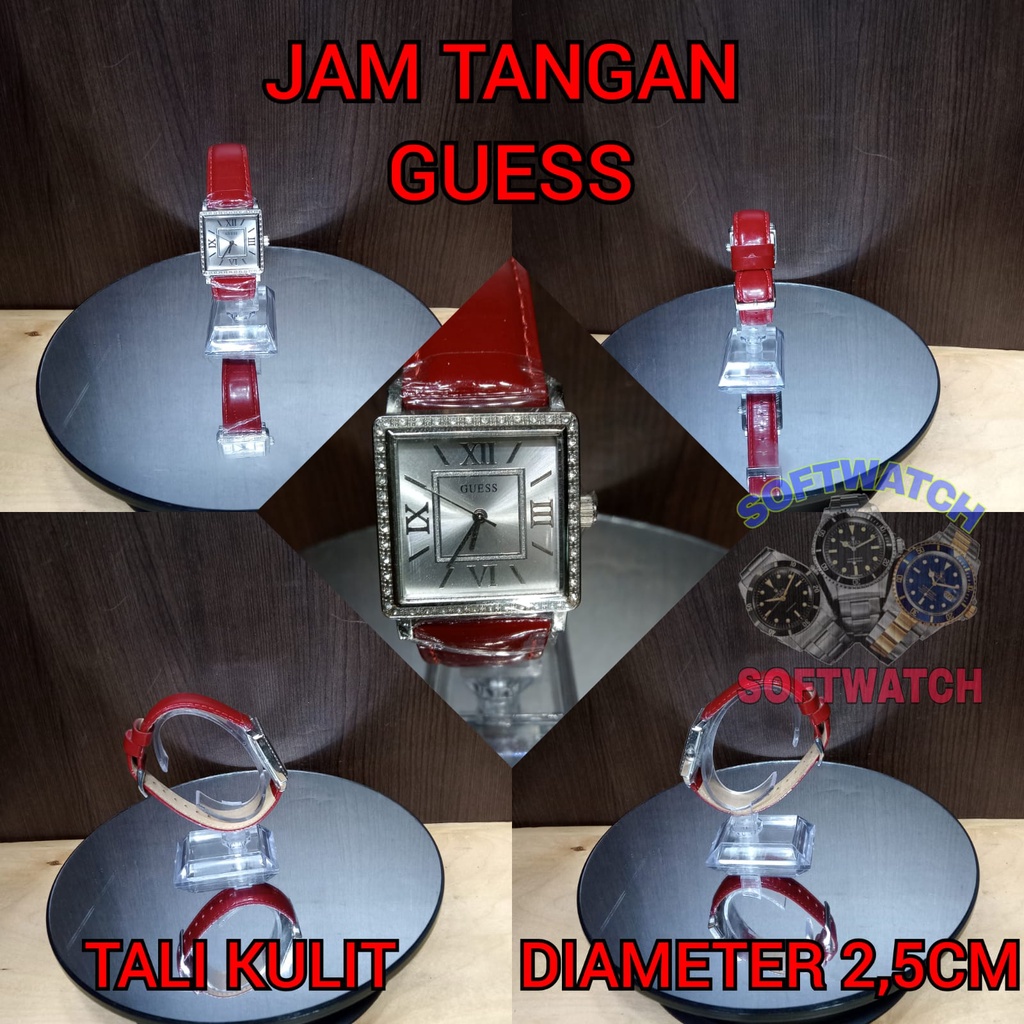 JAM TANGAN ARLOJI GUESS ASLI 100% ORIGINAL WANITA