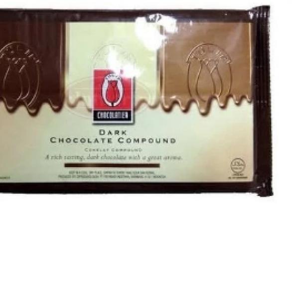 

✬ TULIP DCC 1 KG Dark Compound Chocolate Cokelat ♗