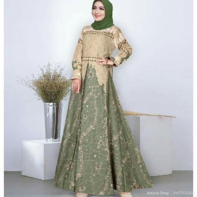 (READY JUMBO LD 120-130)Gamis Maxmara Lux/gamis jumbo maxmara