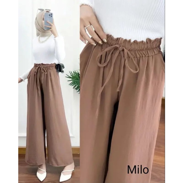 Kulot JUMBO Wanita Muat BB 45 80 kg CRINCLE AIRFLOW
