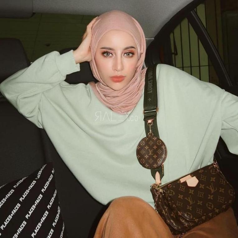 LANGSUNG ORDER Pashmina Inner Tali Kaos Rayon Premium 2in1 (Pashmina + Ciput/inner)