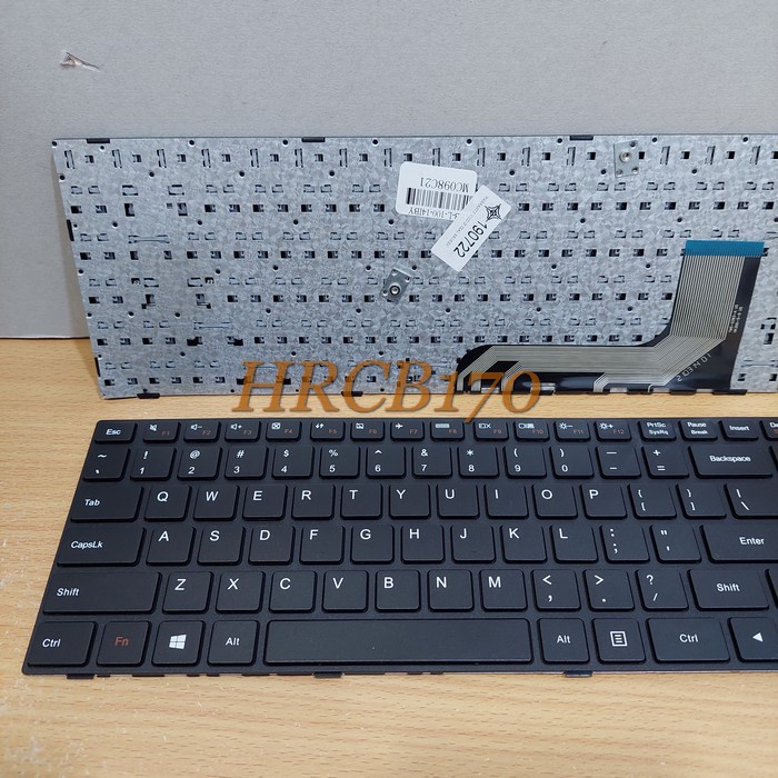 Keyboard Laptop Lenovo IdeaPad 100-14IBY 100 14IBY HITAM -HRCB