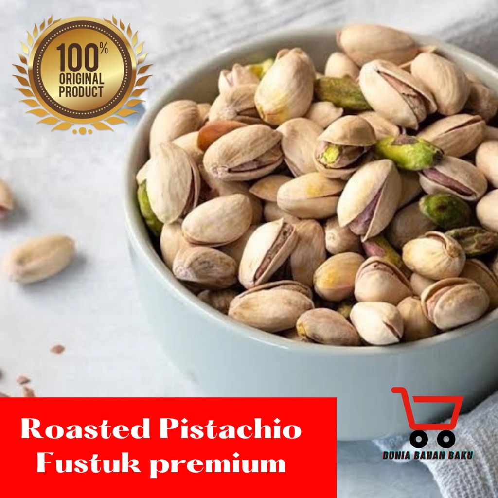 KACANG PISTACHIOS / PISTACHIO OVEN ( FUSTUK ) MURAH GROSIR 100% ASLI 500 G