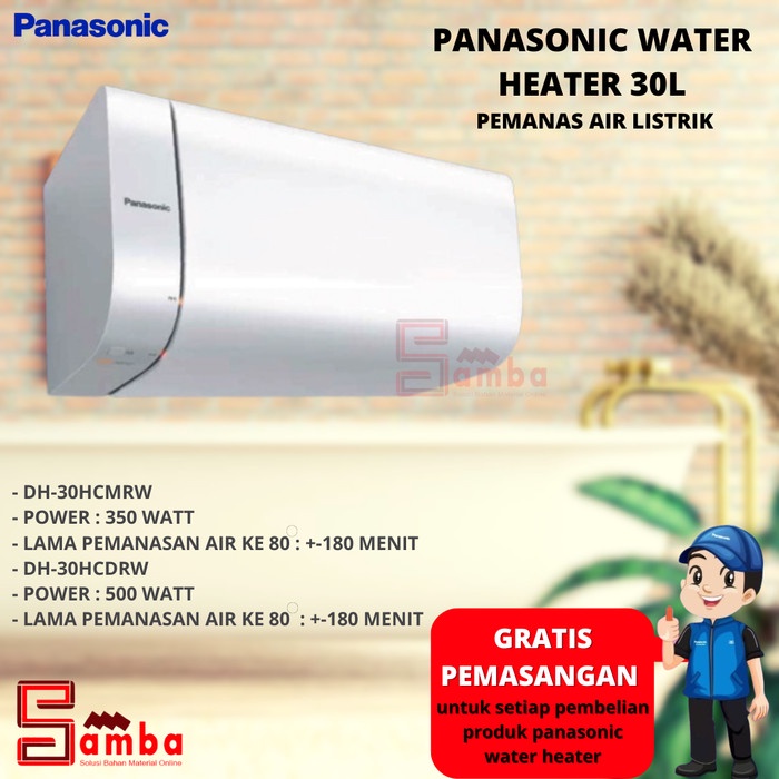 :<:<:<:<] PANASONIC WATER HEATER 30 Liter PEMANAS AIR LISTRIK