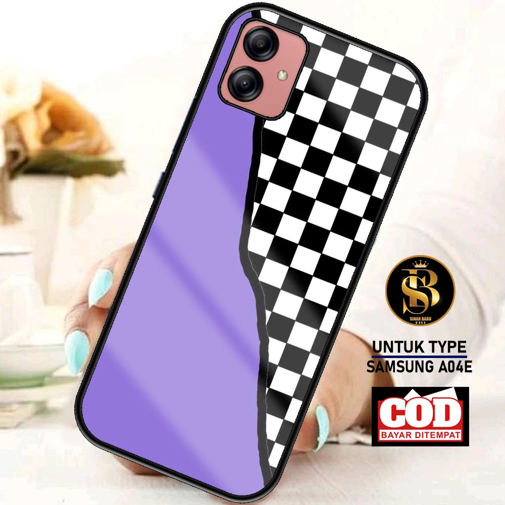 Sinar Baru Case Samsung Galaxy A04E Terbaru [ MOtif C4tu7] Softcase Samsung - Hardcase Samsung - Cas