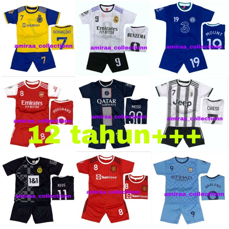 BISA COD / SETELAN BAJU BOLA ANAK TERBARU  / SET KAOS JERSEY FUTSAL BOLA ANAK LAKI LAKI TERMURAH