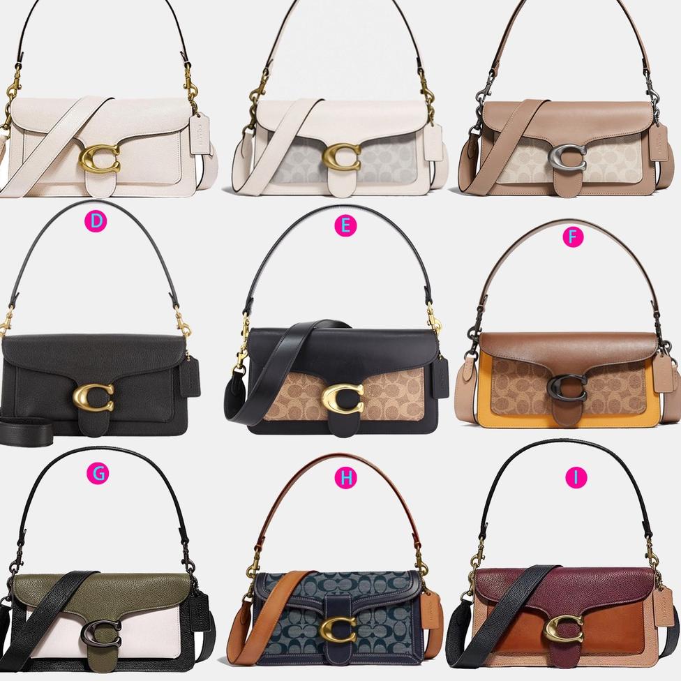 REKOMENDASI (grab) 73995 91215 76105 3700 4606 coach All Leather Material Women Shoulder Bag Cross B