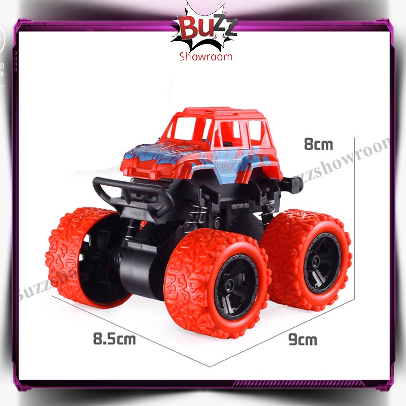 Monster Zap Mainan Mobil Anak Friction Jip Off Road Inertial Bigfoot