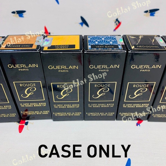 ✿ BISA COD✿ GUERLAIN ROUGE G LIPSTICK - CASE ONLY