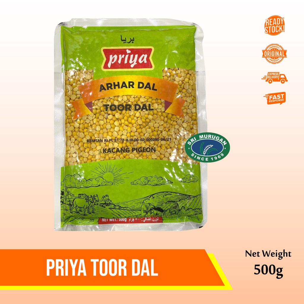 

PRIYA ARHAR DAL 500 GM