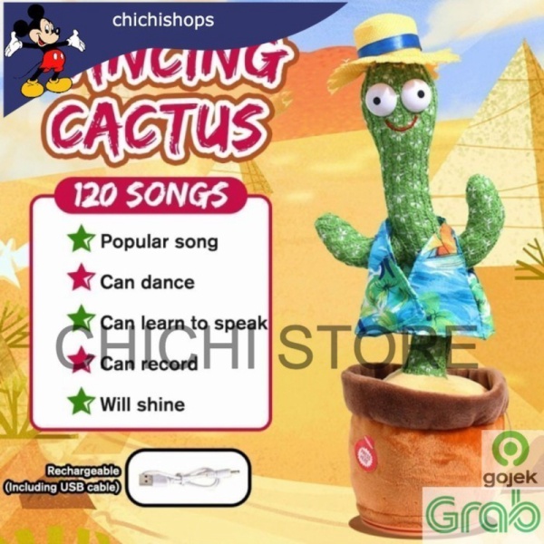 

Jual Dancing Cactus Plush Mainan Anak Boneka Kaktus Menari-CACTUS BERTOPI C Murah