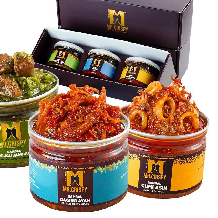 

➹ PAKET SAMBEL HEMAT D MR.CRISPY(KOTAK HMPERS) ➵