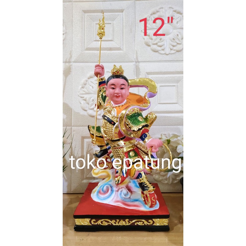 patung Dewa nacha / naca / locia / NACA - Kayu  -12 inch - s2