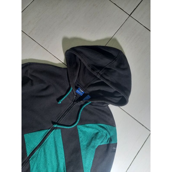 Hoodie Zipper Adidas Big Logo Garis Tiga EQT Equitment Hoodie ADIDAS EQT FULL ZIP  (Artikel: CV8969)