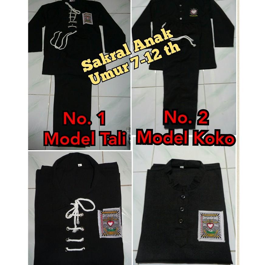 HARGA TERMURAH BAJU SAKRAL SILAT PSHT ANAK ANAK LAKI LAKI PEREMPUAN SD PSHT