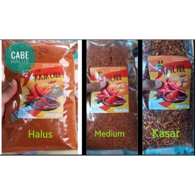 Cabe bubuk super pedas 1 kg