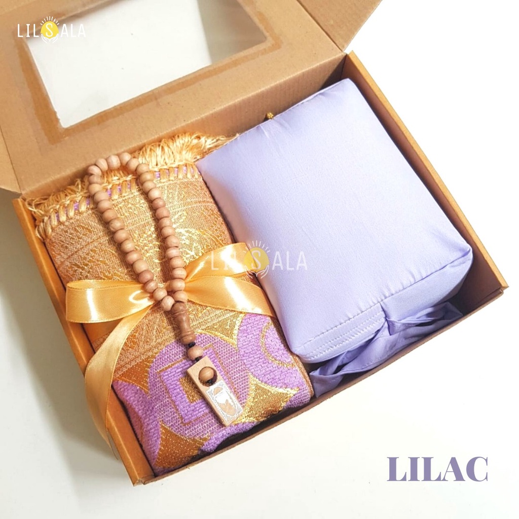 [BARKA] Hampers Idul Fitri Sajadah dan Mukena Travel Kanaya Seserahan Parcel Ramadhan Lebaran Kado Perempuan