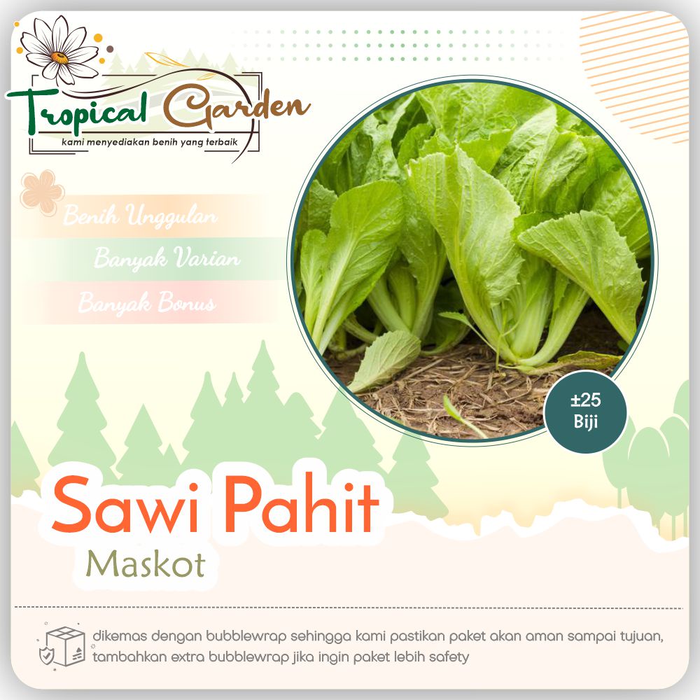 ✿ Tropical Garden ✿ Benih Biji Sawi Pahit Benih Sayuran Unggul COD ✅