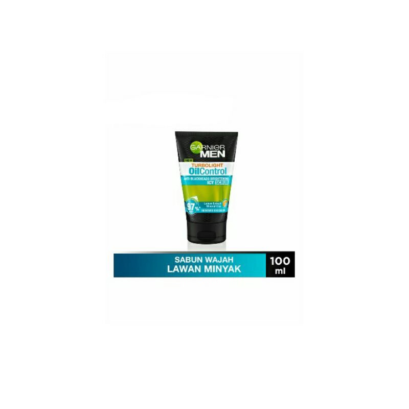 Garnier Men Turbo Light Oil Control Icy Scrub100MI