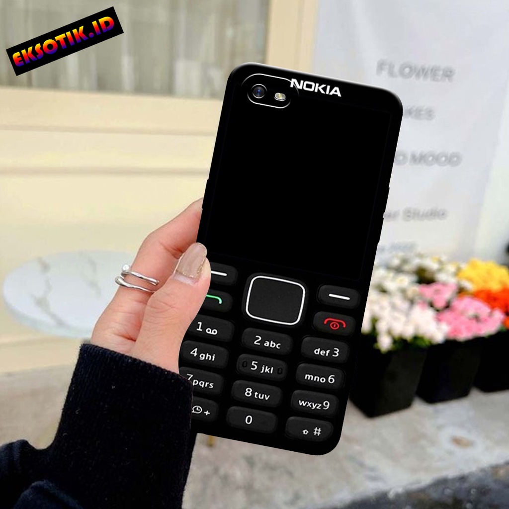 Case OPPO A1K - Eksotik.id - Casing OPPO A1K - Case OLD PHONE - Skin Handphone - Silikon OPPO A1K - 