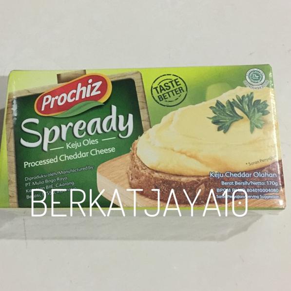 

Sale sale Prochiz Spready Keju Oles Cheddar Cheese 160 gr