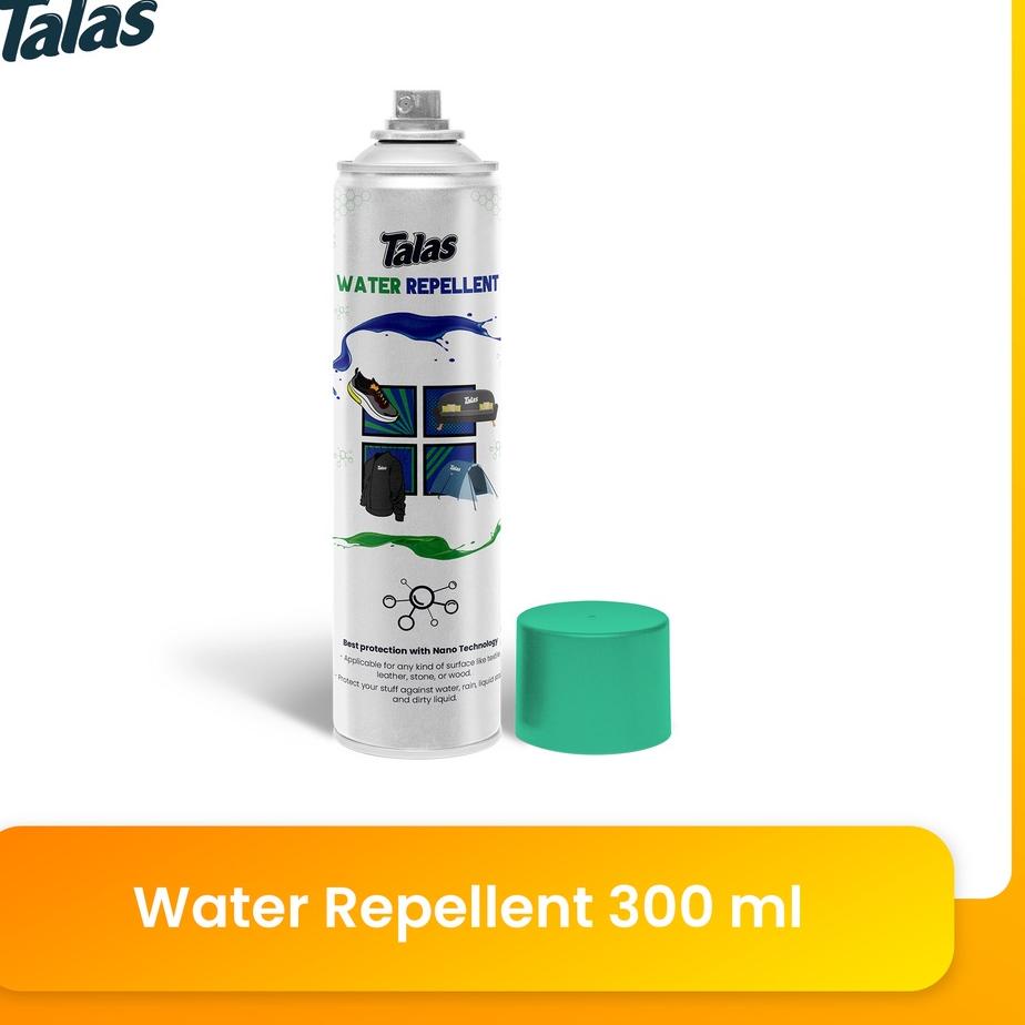Terbaik.. Talas Water Repellent 300ml - Spray Anti Air Efek Waterproof Universal Hydrophobic Sepatu 