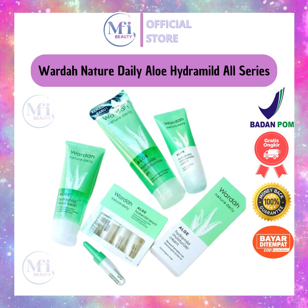 MFI - Wardah Nature Daily Aloe Hydramild | All Series