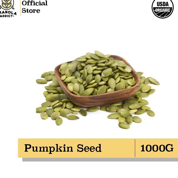 

♕ Granola Addict - Pumpkin Seed / Biji Labu Kupas 1000G ✦