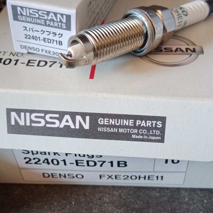 Busi Denso Fxe20He11 Doble Jarum Iridium Grand Livina Extrail T31 Kode 163