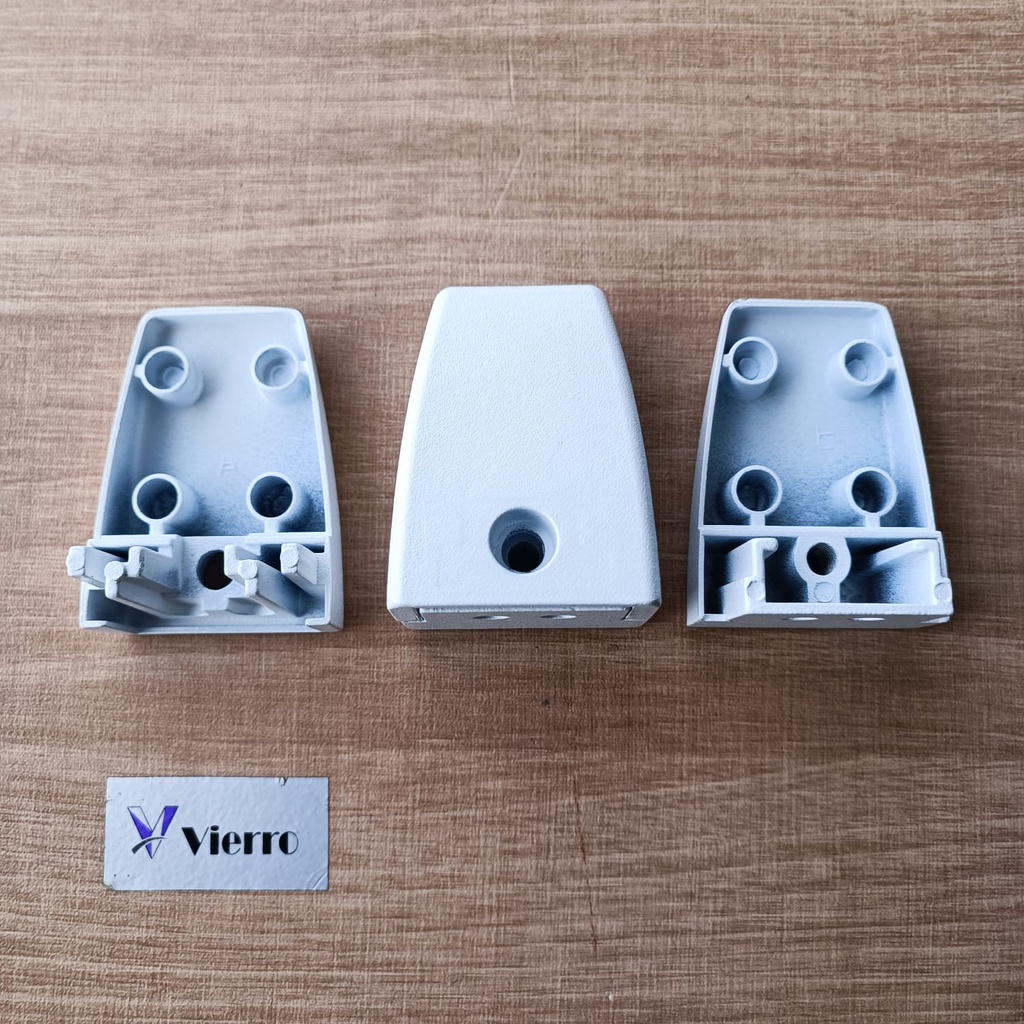 Natasia22 Partisi Sekat Jepit Kaca Meja Kantor Klem Jepit Kaca Clamp Jepit