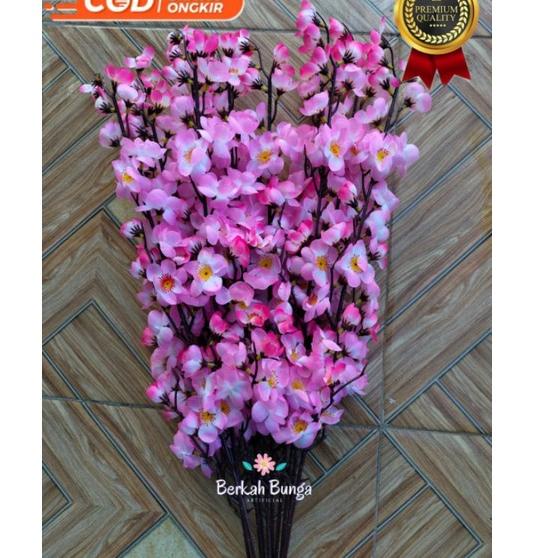 ✴ Bunga Sakura Artificial lusinan/Bunga Sakura Hias/Sakura Dekorasi/Bunga Hiasan Rumah/Bunga Sakura 