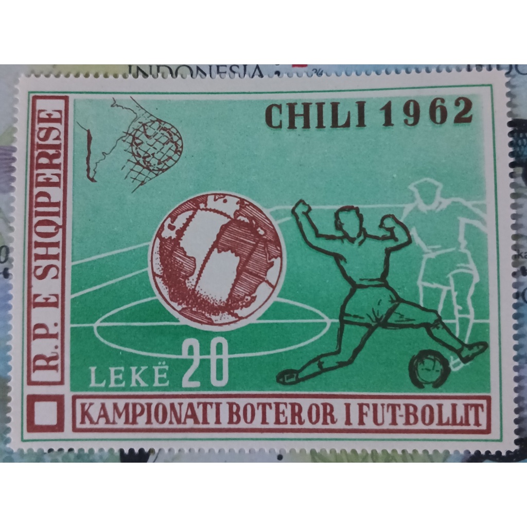 

Prangko Albania 1962 - Football World Cup - Chile