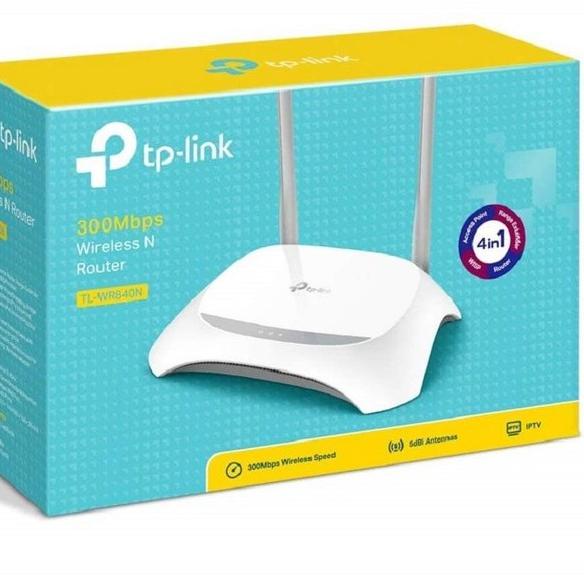 ☄ BUKAN MR3420 v5 ROUTER TP-LINK  - Router Wifi Wireless TP-Link TL-WR840N v6.2 TL-WR844N TPLINK 820