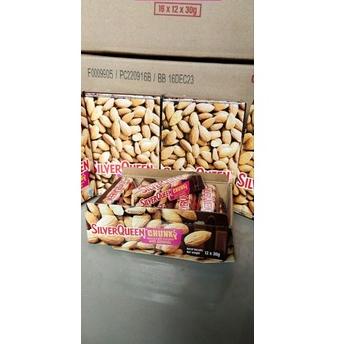 

Larismanis SILVER QUEEN CHUNKY Bar 30gr 1 box isi 12pcs