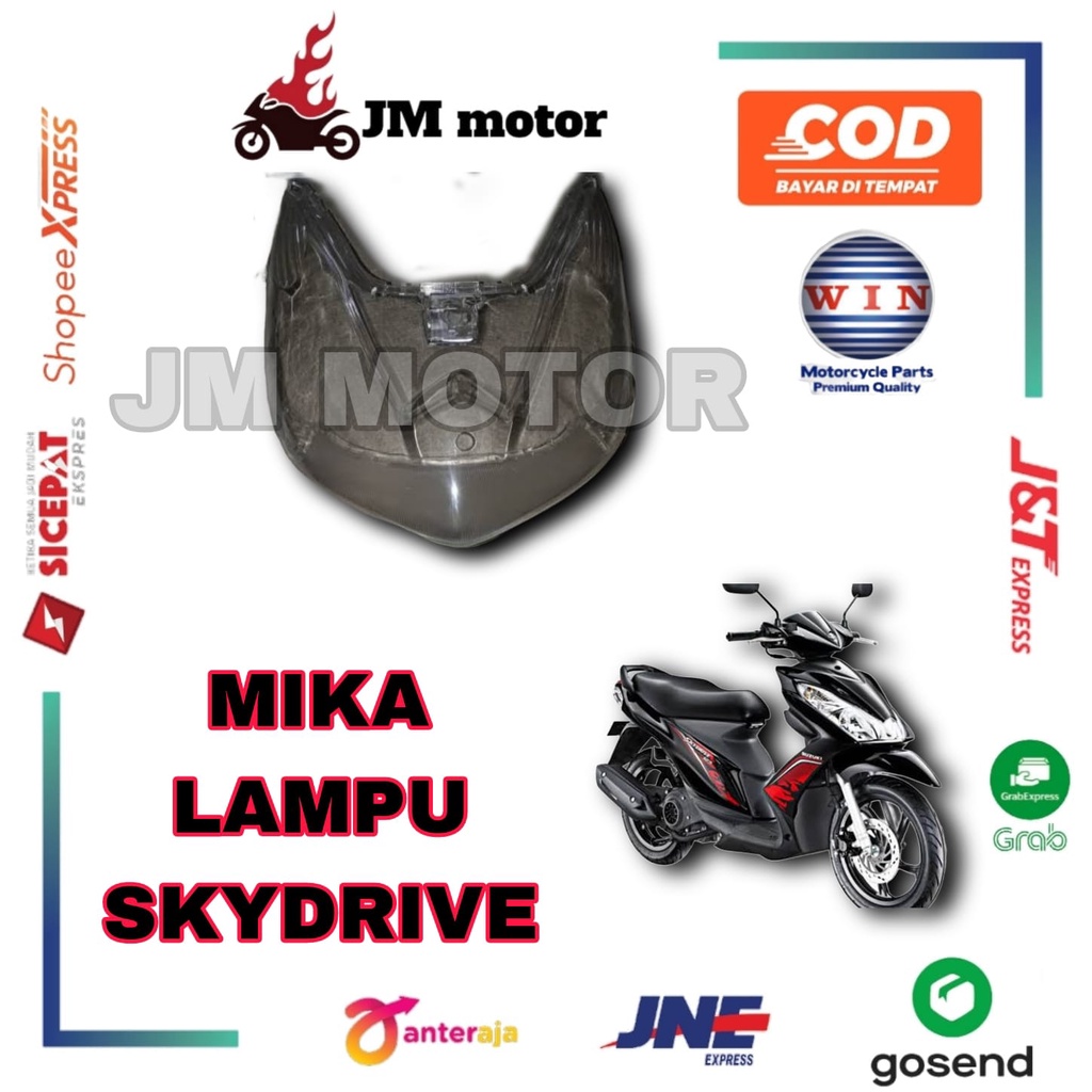 MIKA LAMPU SKYDRIVE MERK WIN