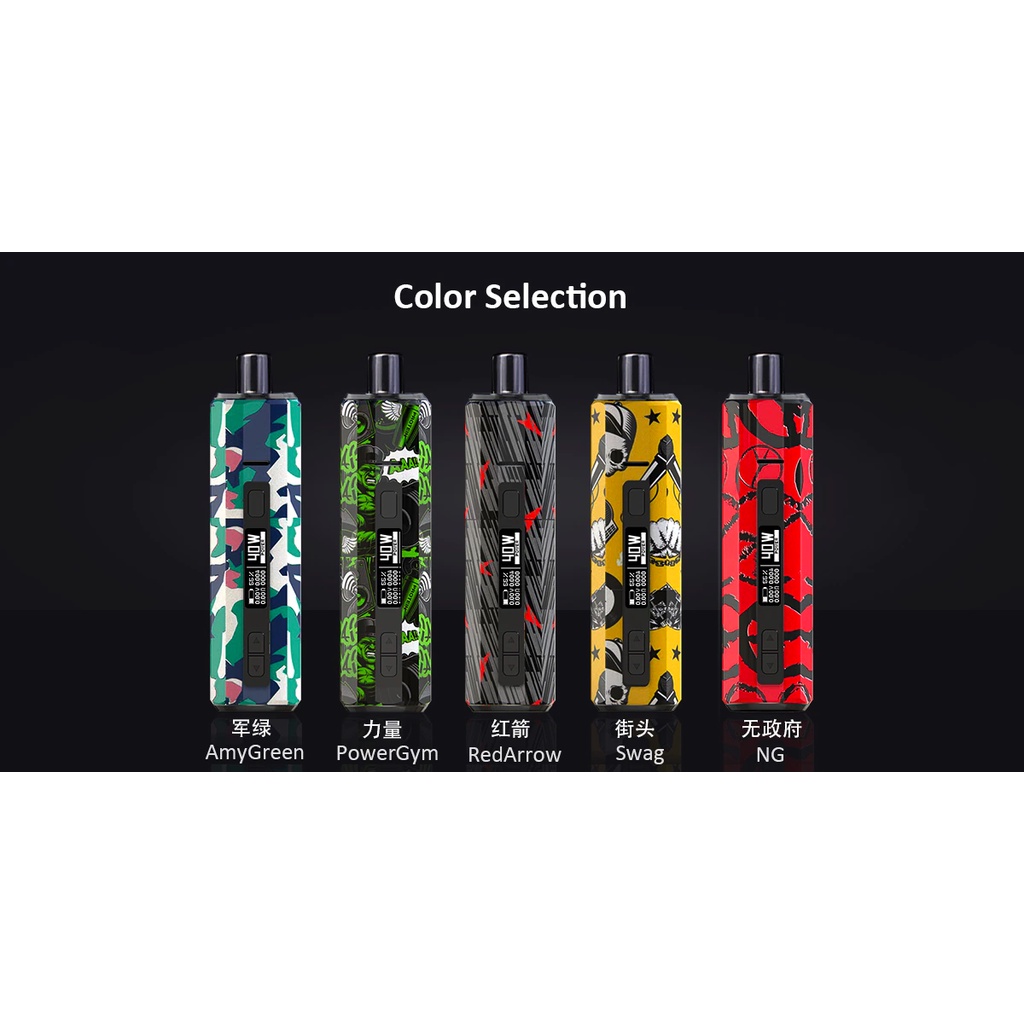 POD HUGO BOXER AIO 40W 1500MAH AUTHENTICS VAPOOR