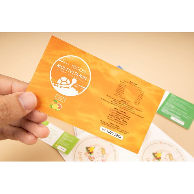 

STICKER PREMIUM CUSTOM MURAH / STICKER LABEL KEMASAN LEMBAR A3