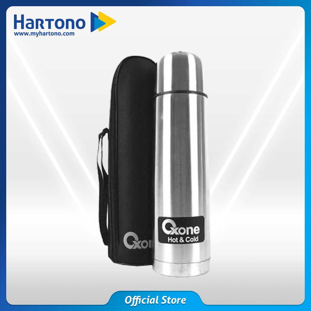 Oxone OX500 Termos 500 mL - Stainless Steel Abu-abu, Biru, Hijau, Merah Muda