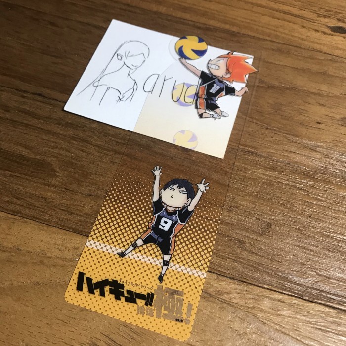 

Skat Haikyuu Official Clear Bookmark