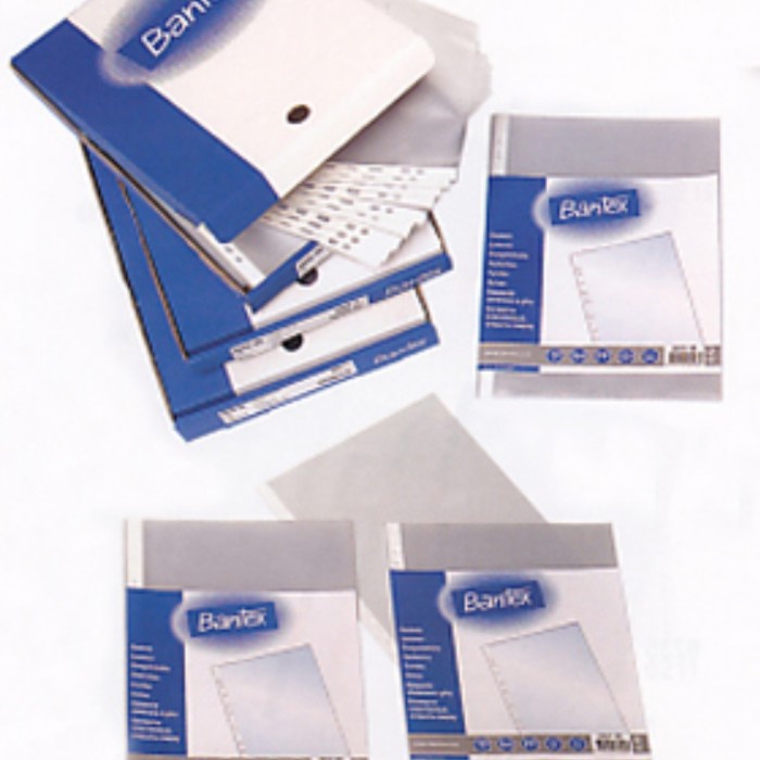 

Pp Pocket Bantex A4 2040 Clear (100Lembar) Star Seller