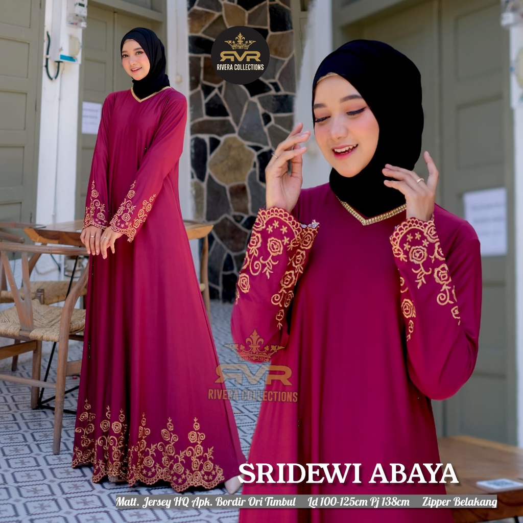 Sridewi Abaya Turkey Maxy Turqi 2 Maxy Gamis Muslimah Jumbo Jersey Motif Bordir xxxl Ld 130cm Arabian Abaya Gamis Lebaran Remaja Muslimah Terbaru Seragaman Pengajian Murah Dress Wanita Muslimah Syar'i Gamis Polos Tebal Premium Warna Hitam