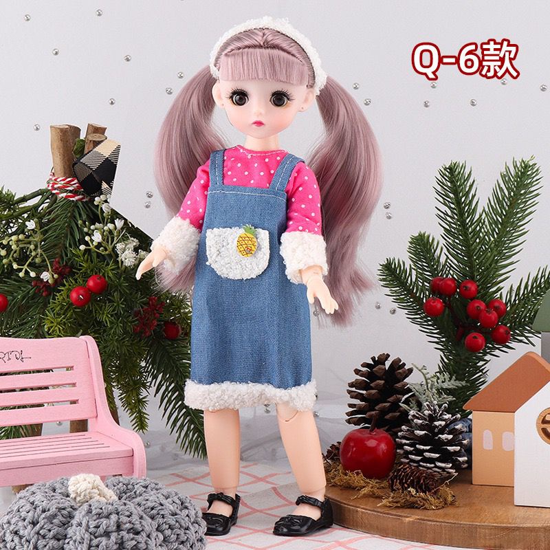 Mainan anak perempuan Boneka Doll Cute DIY Girls Gift Princess Dress Seri Q