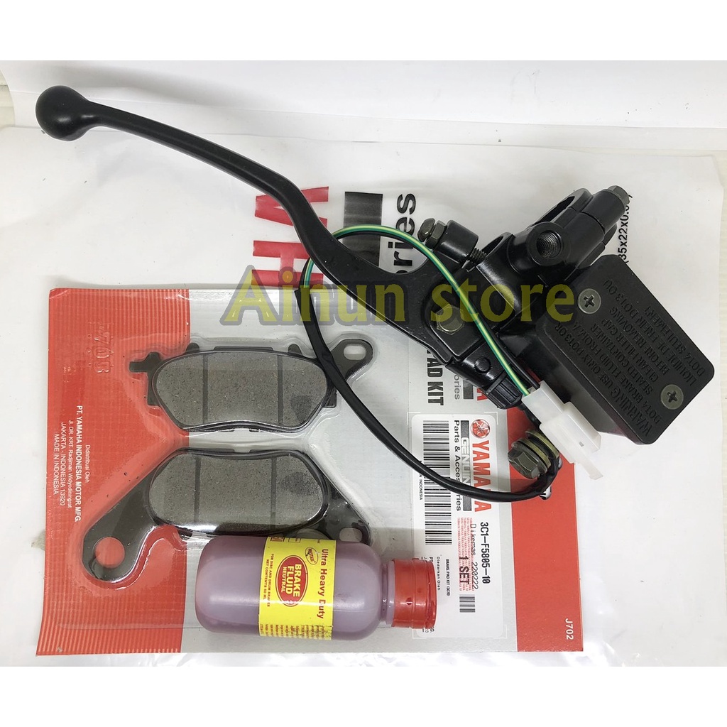 Master Rem Atas Assy Cakram Depan Vixion New Vixion Old RX King 1 Set + dispad depan Dispad Kampas R